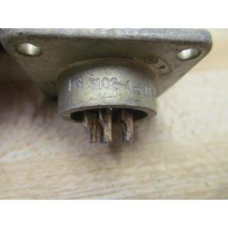 Bendix MS3102A-14S-5S Amphenol Connector MS3102A14S5S (Pack of 6) - Used