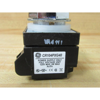General Electric CR104PXG40G Green Pilot CR104PXG40 - New No Box