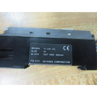 Keyence FS-V11 Fiber Optic Switch 0164277 - Used