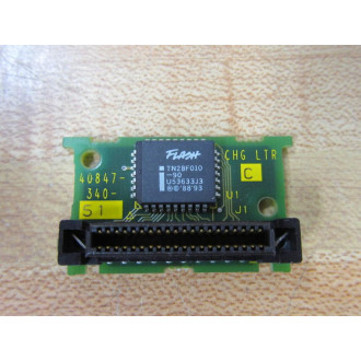 Allen Bradley 1747-M11 Memory Module 40847-340-51 Board Only - Used