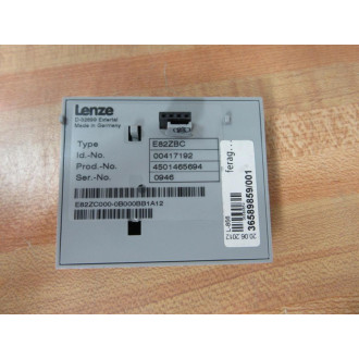 Lenze E82ZC000-0B000BB1A12 Operator Keypad E82ZC0000B000BB1A12 - New No Box