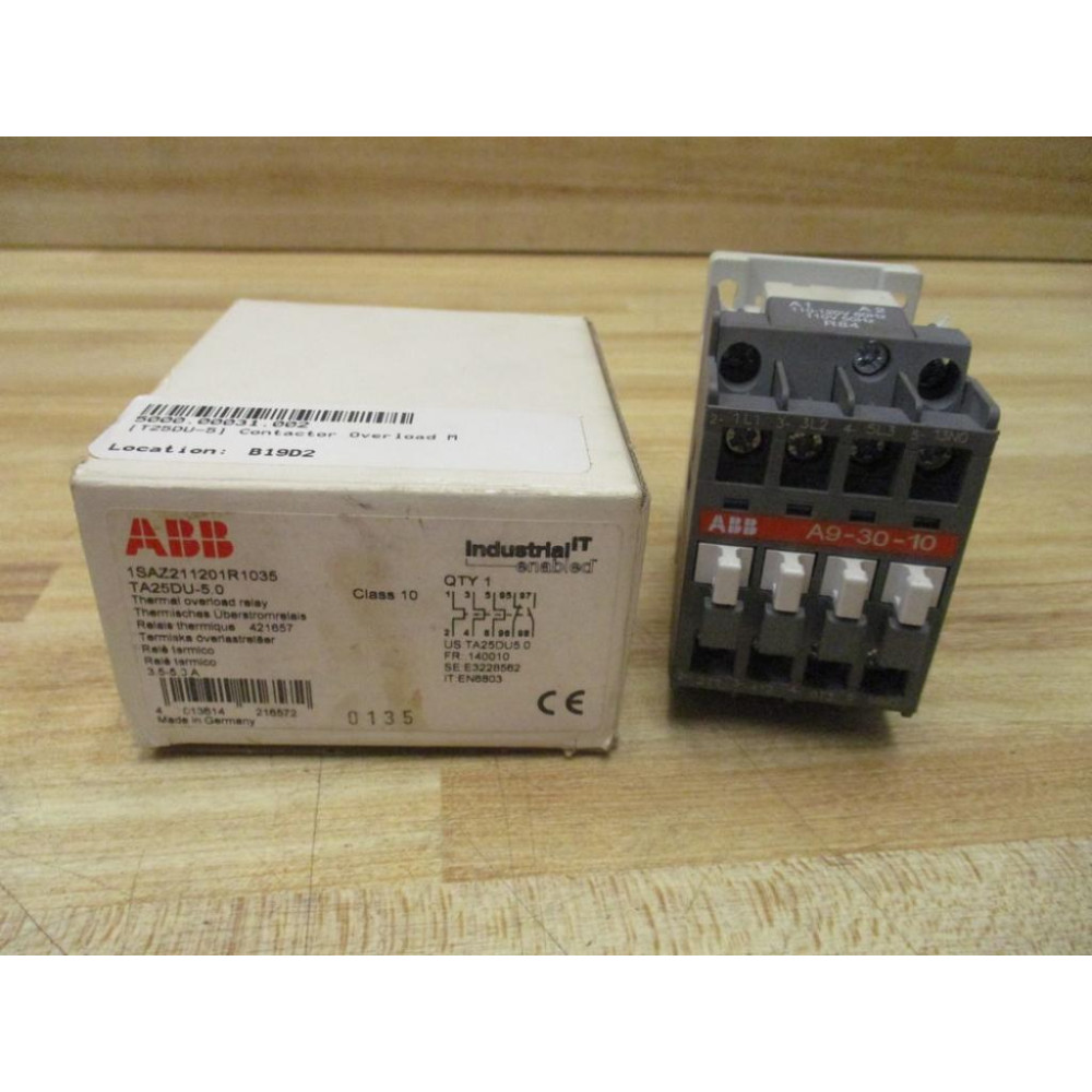 ABB A9-30-10-84 Contactor A9301084 Chipped ABB A9-30-10-84 Contactor A9301084 Chipped
