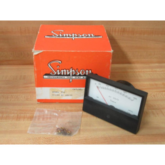 Simpson 15060 Panel Meter 553