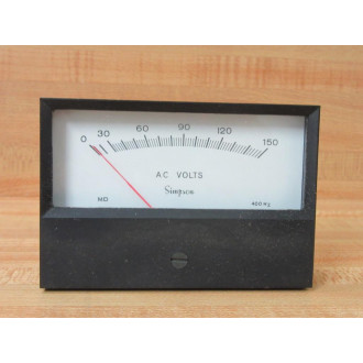 Simpson 15060 Panel Meter 553