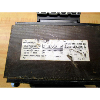 Square D 9070T500D1 Transformer Control - Used