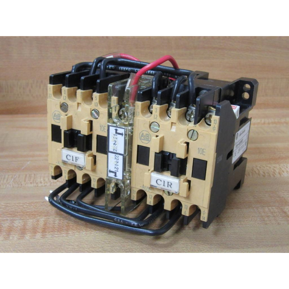 Allen Bradley 100-A09ND3 Contactor 100A09ND3 wRelay (Pack of 2) - Used
