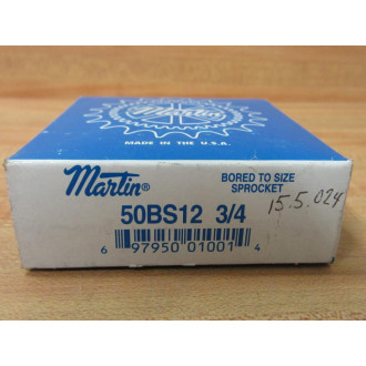 Martin 50BS12 34 Bored To Size Sprocket 50BS1234