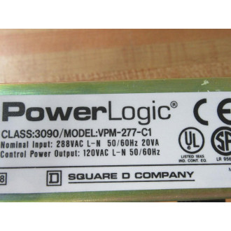 Square D 3090 VPM277C1 Voltage Power Module 3090VPM277C1