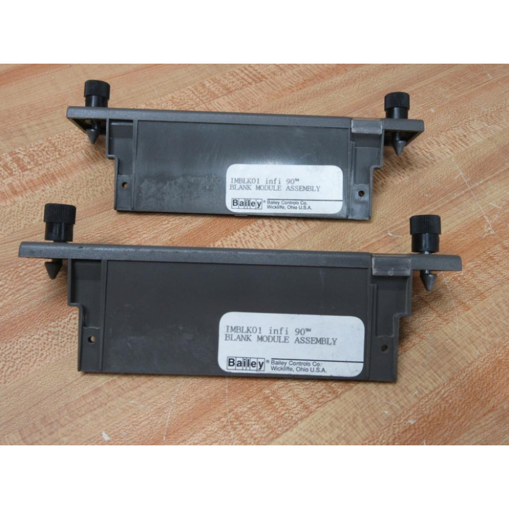 Bailey IMBLK01 Blank Module Slot Filler INFI 90 (Pack of 2) - Used