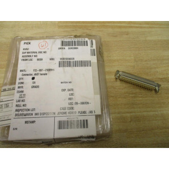 Norcomp 172-037-212R911 D-Sub Connector (Pack of 17)
