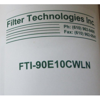 Filter Technologies FTI-90E10CWLN Spin On Filter FTI90E10CWLN