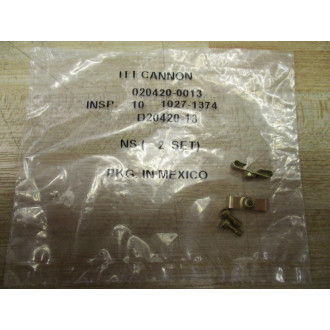 ITT Cannon D20420-13 D-Sub Screw Lock D2042013 (Pack of 5)