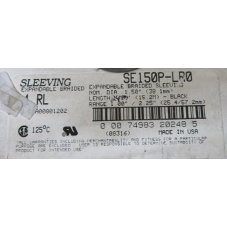 Panduit SE150P-LR0 Sleeving SE150PLR0