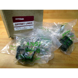HKK Chain 60-2 Chain Links ANSI 60-2 Offset LinksDouble Row (Pack of 9)