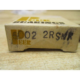 Peer Bearings 6002 2RSNR Ball Bearing 60022RSNR (Pack of 3)