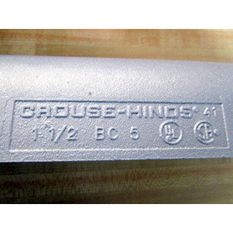 Crouse - Hinds 1 12 BC5 Conduit Outlet Body BC5SA (Pack of 3)
