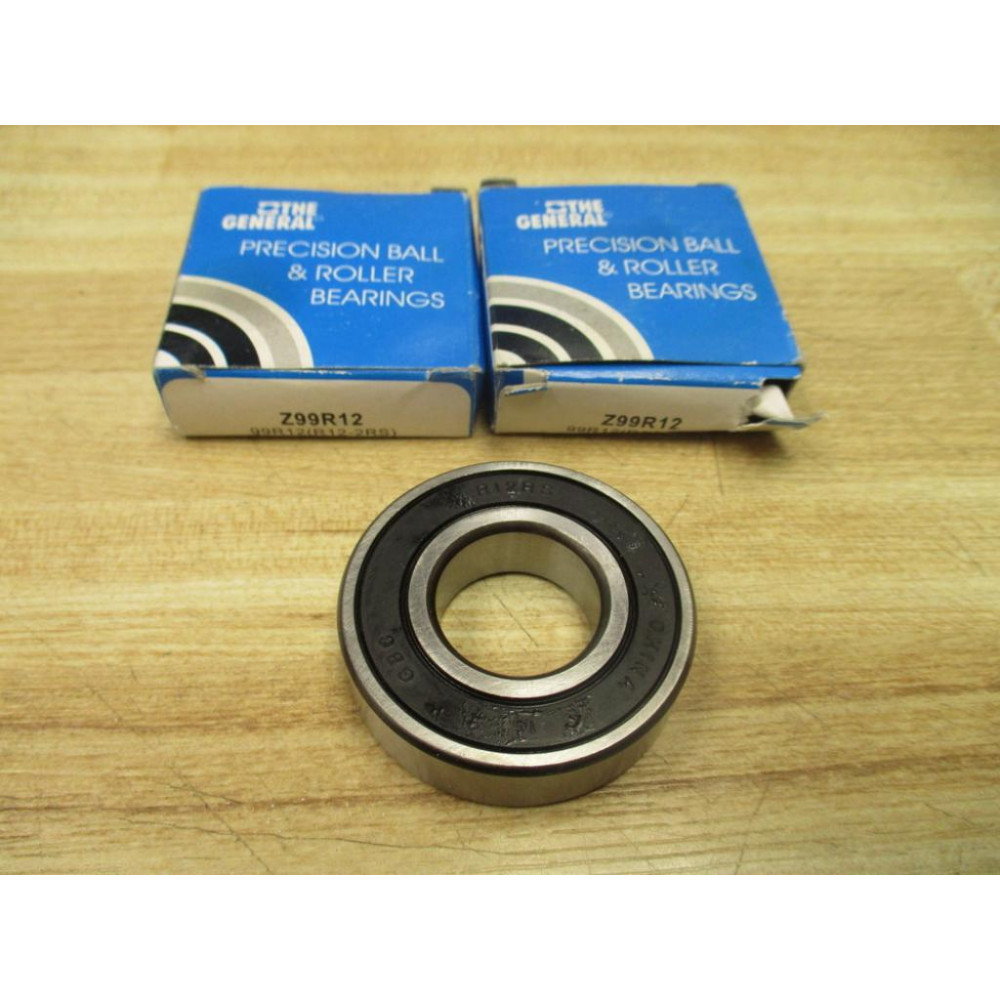 The General Z99R12 Ball Bearing R12-2RS (Pack of 2) The General Z99R12 Ball Bearing R12-2RS (Pack of 2)