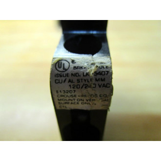 Crouse - Hinds E13207 Circuit Breaker LK-5407 (Pack of 2) - Used