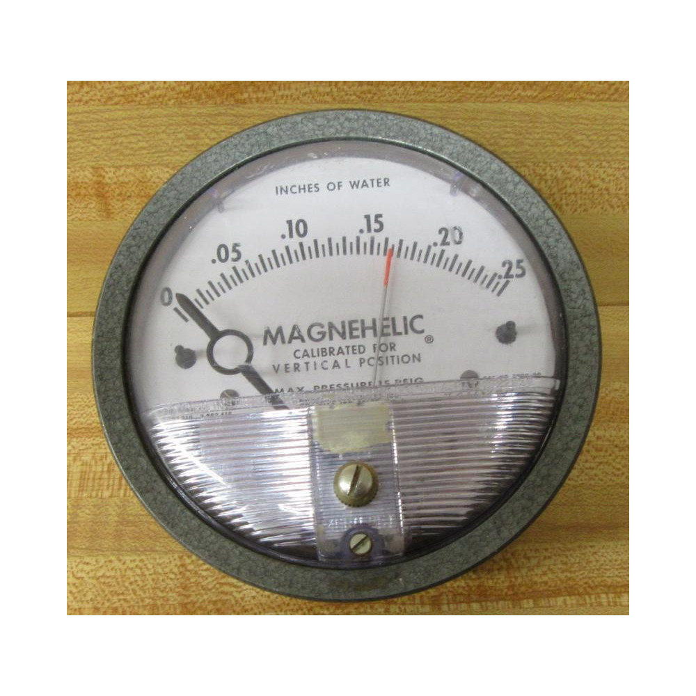 Dwyer 2000-00 Differential Pressure Gage 200000 - Used