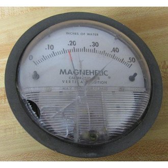 Dwyer 2000-0 C Differential Pressure Gage 20000C Cracked - Used Dwyer 2000-0 C Differential Pressure Gage 20000C Cracked - Used
