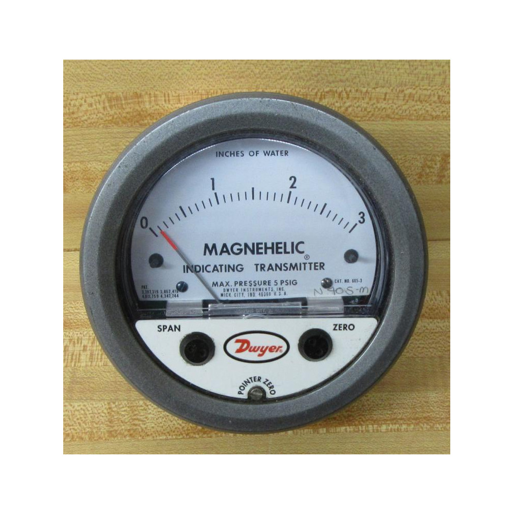 Dwyer 605-3 Indicating Transmitter 6053 - Used