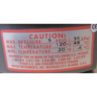 Dwyer 605-3 Indicating Transmitter 6053 - Used