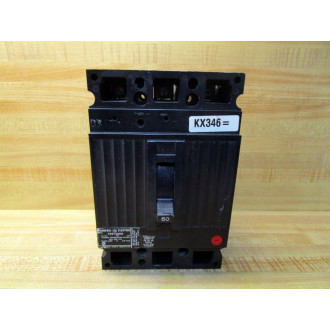 General Electric TEB132050 GE 50A Industrial Circuit Breaker Black - Used