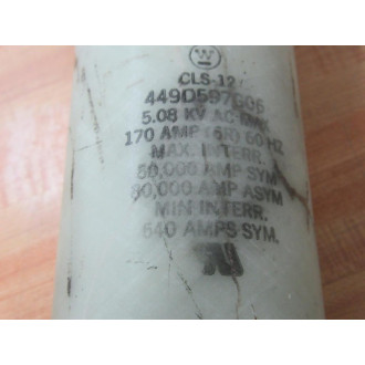 Westinghouse 449D597G06 Fuse CLS-12 - Used