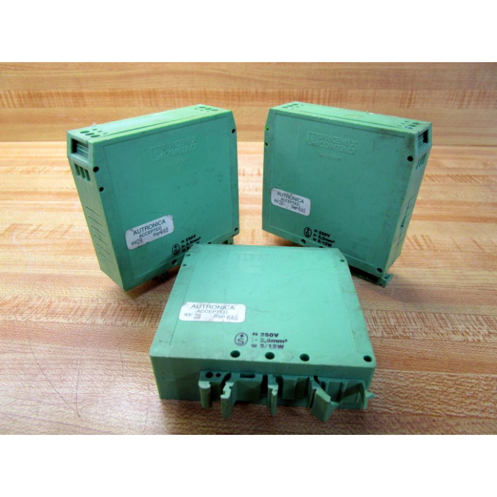Phoenix Contact UEGM Electrical Housing (Pack of 3) - Used Phoenix Contact UEGM Electrical Housing (Pack of 3) - Used