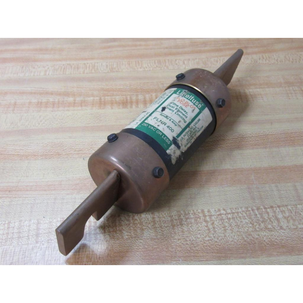 Littelfuse FLNR 400 Slo-Blo Fuse FLNR400 (Pack of 3) - Used