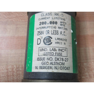 Cefco CRN-R 400 Dual-Element Fuse CRNR400 - Used