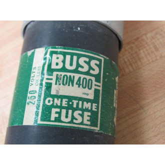 Bussmann NON-400 Buss One-Time Fuse N0N-400 - Used