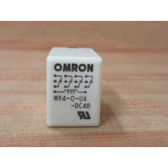 Omron MY4-0-UA-DC48 Relay MY4-0-UA-DC48 - New No Box