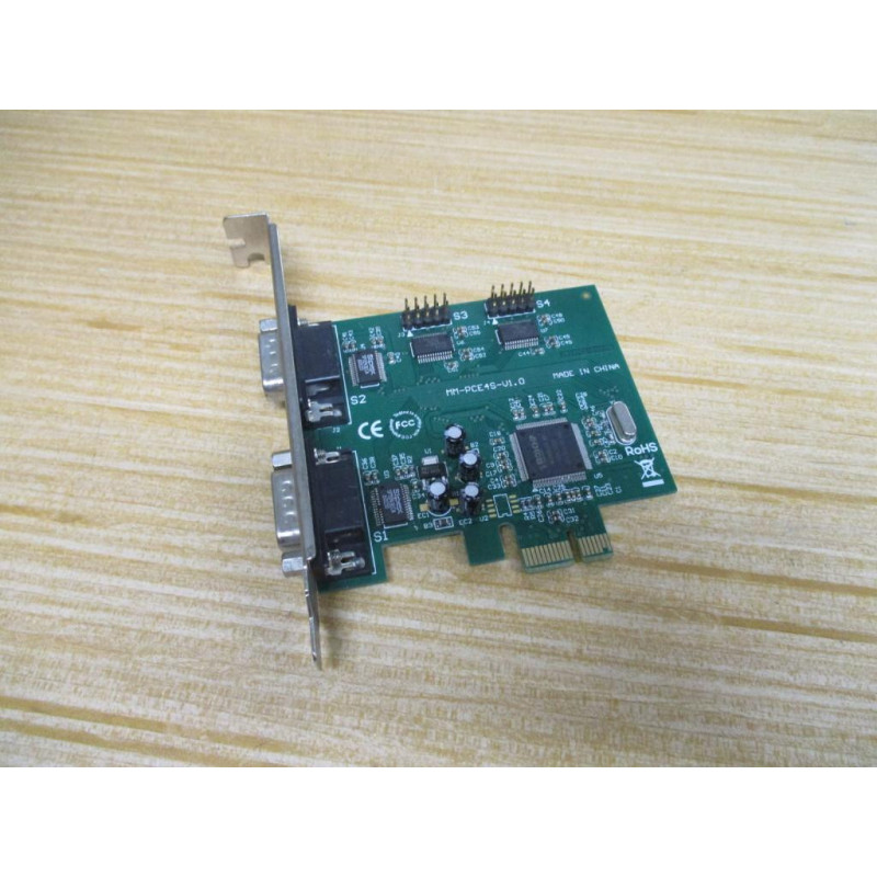 SY-PEX-4S PCI Express 4-Port Card MM-PCE4S-V1.0 - Used