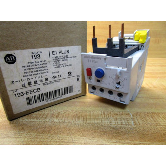 Allen Bradley 193-EECB Overload Relay 193EECB Series B