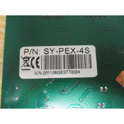 SY-PEX-4S PCI Express 4-Port Card MM-PCE4S-V1.0 - Used