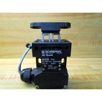 Schmersal AZ 15 ZVRK Safety Interlock Switch WSide Conn. & Key - Used