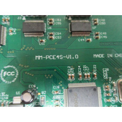 SY-PEX-4S PCI Express 4-Port Card MM-PCE4S-V1.0 - Used