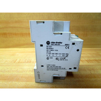 Allen Bradley 140-MN-0250 Starter 140MN0250 Ser C,W 140-A11 - Used