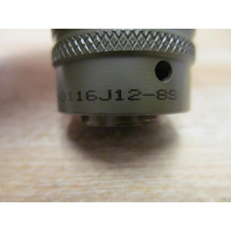 NDC Technologies MS3116J12-8S MIL-Spec Circular Connector MS3116J128S
