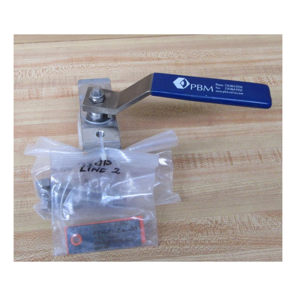 PBM FTH-E1-ZA---03 Ball Valve FTHE1ZA03