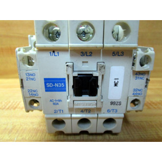 Mitsubishi SD-N35 Magnetic Contactor SDN35 - Used