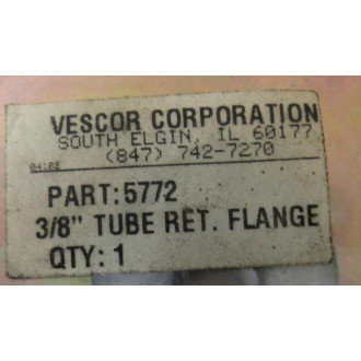 Vescor 5772 Tube Return Flange (Pack of 5)