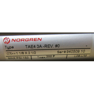 Norgren TAE4 3A Cylinder TAE43A - New No Box