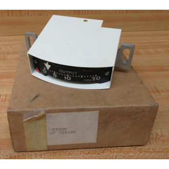 Foxboro 103-RB Output Meter C1000