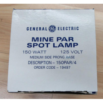 General Electric 19497 Mine Par Spot Lamp (Pack of 12)