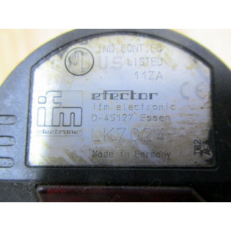 IFM Efector LK7024 Continuous Level Sensor - Used