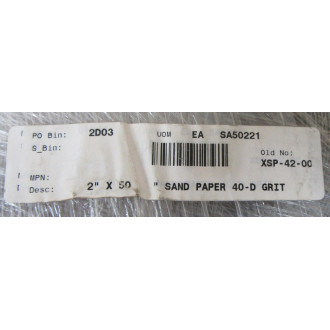 SIA Abrasives 020RA040 Sandpaper