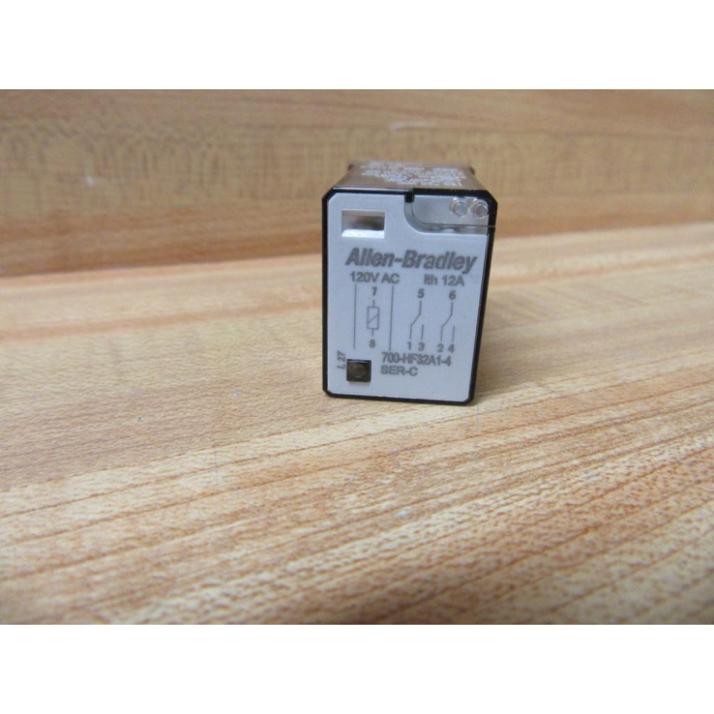 Allen Bradley 700-HF32A1-4 Relay 700HF32A14 Series C - New No Box Allen Bradley 700-HF32A1-4 Relay 700HF32A14 Series C - New No Box