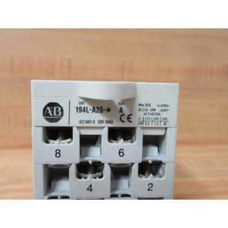 Allen Bradley 194L-A20-1754 Load Switch 194LA201754